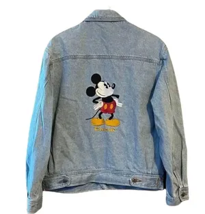 Disney Vintage 1990’s Mickey & Co Denim Jean Jacket thumbnail 1