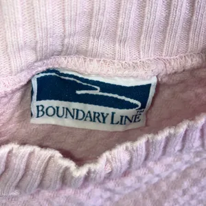 Vintage Pastel Sweatshirt Women‎ XL 90s Textured Grandma Coquette Pink Retro Y2K thumbnail 3