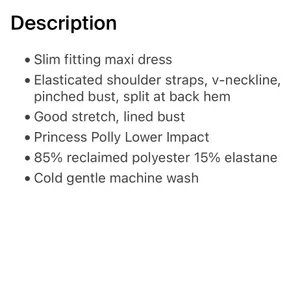 Princess Polly  Dress Maxi thumbnail 5