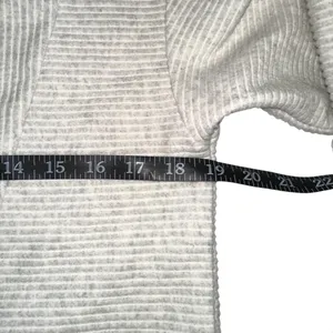 Varley Arleta Crew Neck Long Sleeve Pullover Sweater XS in Ivory Cloud thumbnail 7