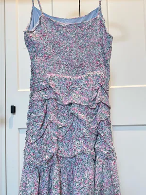 Astr Floral Ruffle Dress thumbnail 2