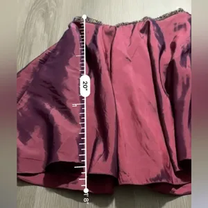 Sherri Hill‎ Burgundy Maroon Beaded Two Piece Homecoming Mini Dress Size 6 thumbnail 13