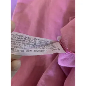 Zara M Pink Linen Blend Mini Dress Square Neck Braided Strap Coastal Y2K thumbnail 5