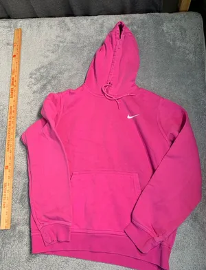 Nike Pink Hoodie swoosh medium thumbnail 1