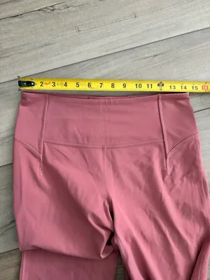 Lululemon Groove Super High Rise Split Hem Flare Yoga Leggings Brier Rose 1 thumbnail 7