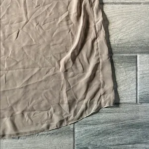 Tan Spaghetti Strap slip Dress Size 10 thumbnail 2
