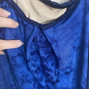 Dansco Blue Tie-Dye Dance Costume Leotard Tank Top Made In USA Adult MA thumbnail 3