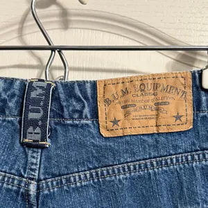 Vintage 90s B.U.M. Equipment Denim‎ Mini Cargo Shorts Jorts Y2K Indie Sleaze thumbnail 4