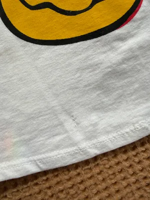NIRVANA Cropped Tee White Size M thumbnail 3