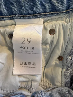 MOTHER Superior The Tomcat The Confession Distressed Women’s Size 29 High Rise thumbnail 11