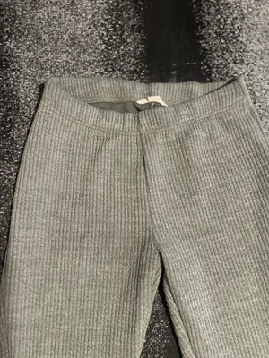 Womens small American Eagle ribbed flare lounge pants thumbnail 3