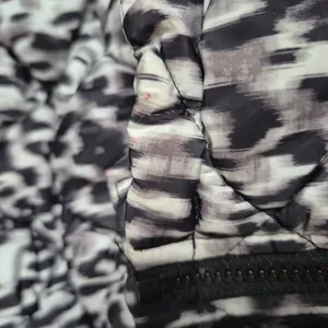 Andrew Snow Leopard Print Puffer Coat Size Large thumbnail 7