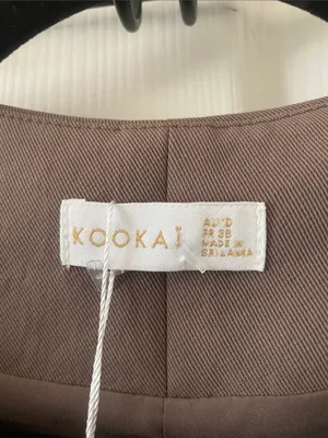 KOOKAI Ariel Crew Vest in Nestle Size 6 New With New With Tags Tic Tok Favorite thumbnail 6
