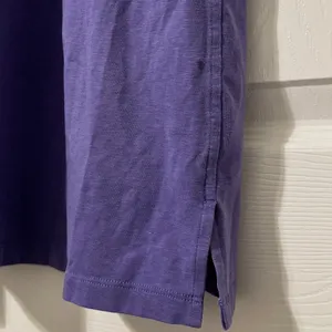 Lululemon Classic Fit Cotton Blend Scoop Dress Size 4 Purple Linen Tank Shirt thumbnail 5
