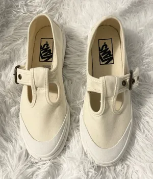 Cute kawaii Vans Mary Jane Style 93 buckle Slip-On shoes thumbnail 2