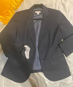 Merona Navy Blue Jacket thumbnail 1