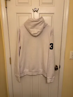 Polo by Ralph Lauren Men’s White Large Logo Pullover Hoodie Sweatshirt thumbnail 2
