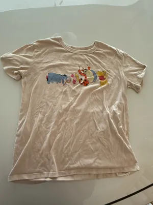 Disney Winnie the Pooh Tigger Eeyore Piglet T Shirt Top Size M thumbnail 1