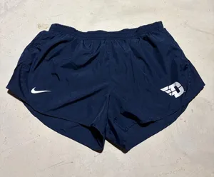 Nike Women’s Navy Running Shorts Dayton flyers large thumbnail 1