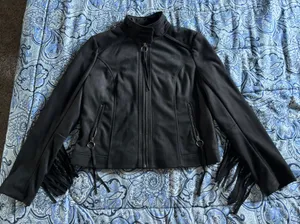 Fringe Suede Jacket thumbnail 1