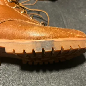 Timberland Waterproof Leather Lace-Up Combat Boots Brown Woman’s US 7.5 thumbnail 12