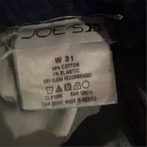 Joe's Jeans Women's Flare Jeans Black Dark‎ Wash Stretch Size 31 thumbnail 5