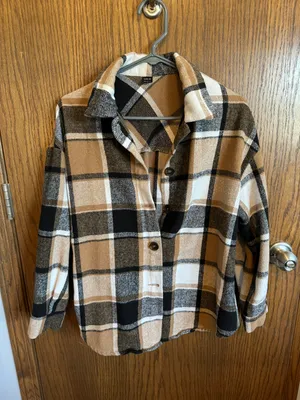 SheIn Plaid Shacket thumbnail 1