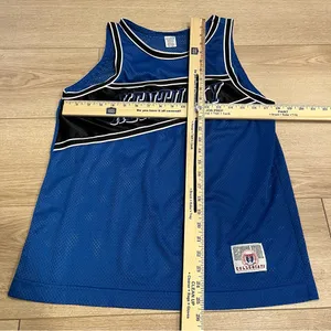 Vintage Genuine Stuff Kentucky Wildcats Mesh Jersey Size Boys L/S Women’s thumbnail 5