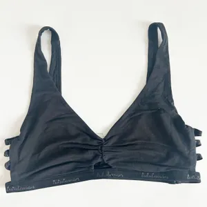 Lululemon Womens Black Simply Gathered‎ Strappy Athleisure Bralette Size S thumbnail 3