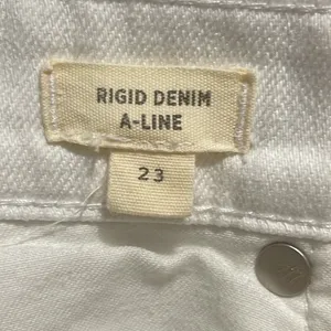 Madewell Rigid Denim A-Line Mini Skirt thumbnail 6