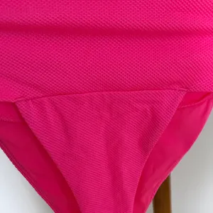 Aerie Neon Pink High-Waisted Bikini Bottom thumbnail 4