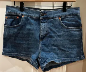 Motel Rocks Denim Shorts thumbnail 1