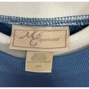 Vintage M&C‎ Sportswear Snowmen Tree Crewneck Sweatshirt Sz L Grandma Christmas thumbnail 2