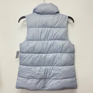 Old Navy Womens‎ Puffer Vest Size XS Gray Fleece Lined Full Zip Outdoor Fall thumbnail 6