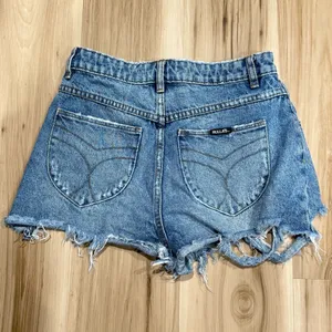 Rollas Duster High Rise Cutoff Jean Shorts Women’s 28 thumbnail 4