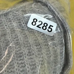 Quince‎ Womens Merino Wool Baby Alpaca Blend V-Neck Cardigan Gray Size M LK001 thumbnail 8
