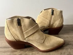 Vince Camuto Ashena Beige Women's Bootie Size 10 #317 thumbnail 5