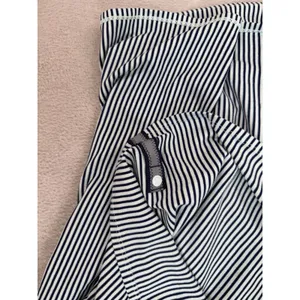 Lululemon Vinyasa Scarf Wrap Blue/White Stripes Adjustable Yoga Size O/S thumbnail 3