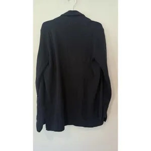 J. Crew Womes Open Front Sweater Blazer With Pockets 100% Cotton Medium 2799 thumbnail 7