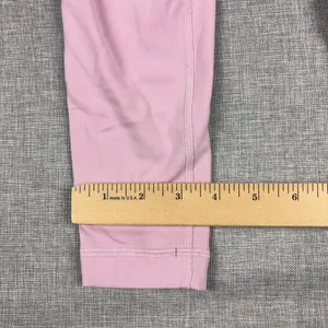 Lululemon Leggings Womens 0 Pink High Rise Ankle Yoga Pants Stretch LW5CT1S thumbnail 4