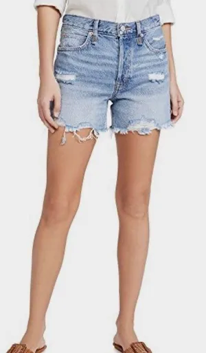 Free People Jean Shorts thumbnail 1