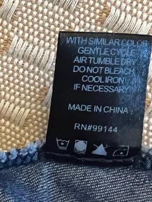 Denim corset maxi dress Blue Size L thumbnail 7