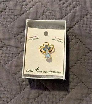 Angel brochette blue December zircoin thumbnail 1