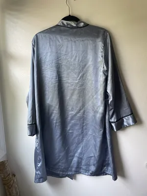Blue Silk Robe thumbnail 2
