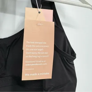 Andie‎ Swim Catalina One Piece Swimsuit Black New XXS thumbnail 7