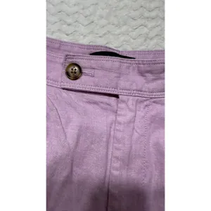 Banana Republic Pink Lavender Linen Wide Leg Pleated Pants Size 8 High Rise thumbnail 9