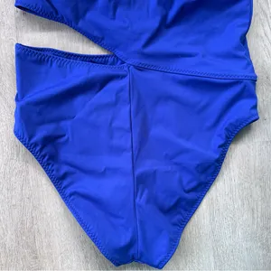 Fabletics One Piece Cutout Swim Suit Women’s XL Blue Summer Beach Vacation thumbnail 9