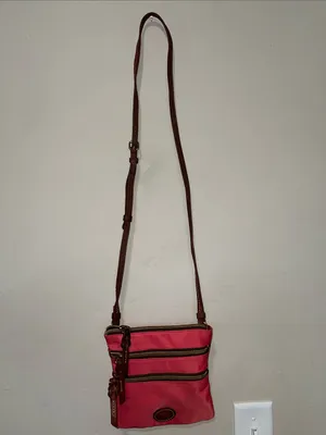 Dooney & Bourke Coral Pink Crossbody Bag thumbnail 3