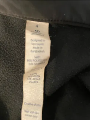 lululemon athletica Black A-Line Skirt thumbnail 3