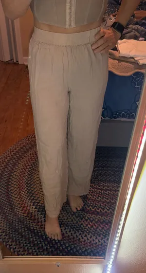 Nasty Gal Wide-Leg Pants beach thumbnail 3